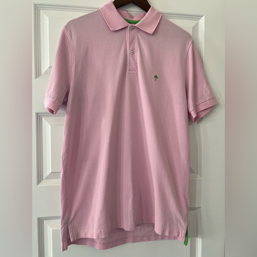LILLY PULITZER | Pink Wellington Polo M 🌴